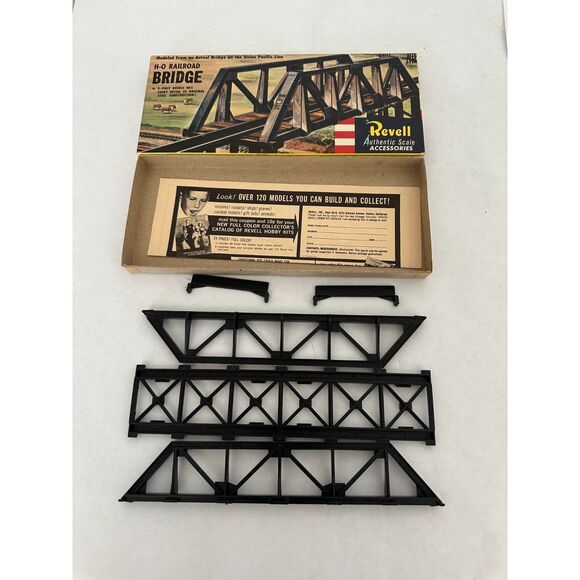 7pc Lot HO Scale Train Cars, Church, Bridge SEE DESCRIPTION! Athearn Tyco Bachma - Picture 5 of 9